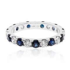 14K Ceylon Sapphire Gold Ring (CIRARI)