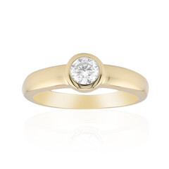 9K SI1 (G) Diamond Gold Ring
