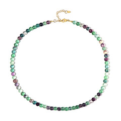 Argentinian Fluorite Silver Necklace