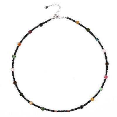 Tourmaline Silver Necklace