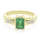 Bahia Emerald Silver Ring