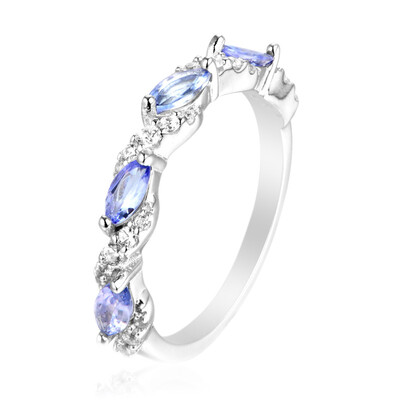 Tanzanite Silver Ring