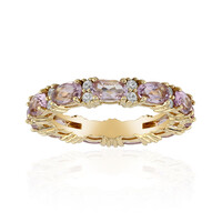 Bolivian Amethyst Silver Ring