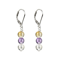Ametrine Silver Earrings