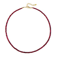 Madagascar Ruby Silver Necklace