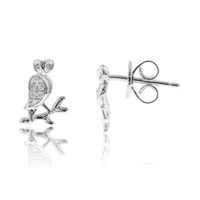 14K I1 (H) Diamond Gold Earrings (CIRARI)