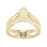 Zircon Silver Ring (Adela Silber)