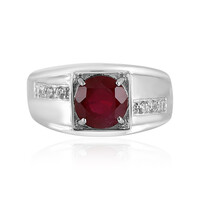 Madagascar Ruby Silver Ring