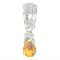 Welo Opal Silver Pendant