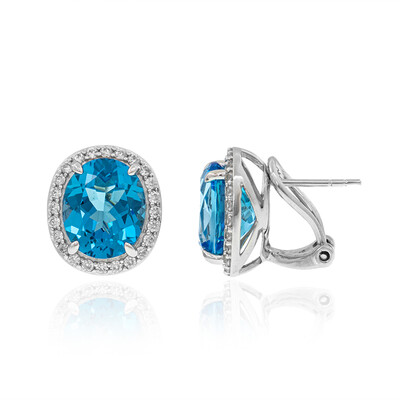 Marambaia Topaz Silver Earrings
