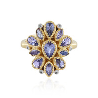 Tanzanite Silver Ring