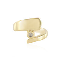 I2 Brown Diamond Silver Ring