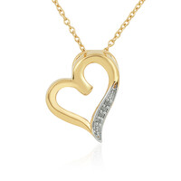 I3 (I) Diamond Silver Necklace