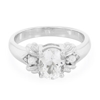 Himalayan Beryl Silver Ring