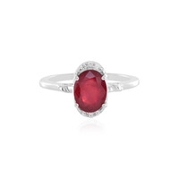 Madagascar Ruby Silver Ring