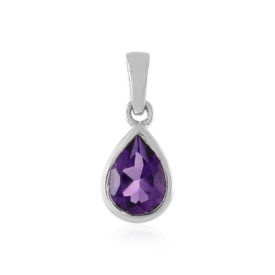 Moroccan Amethyst Silver Pendant