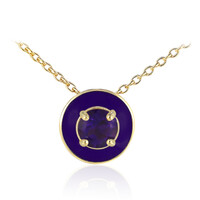 Zambian Amethyst Silver Necklace