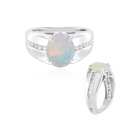 Welo Opal Silver Ring (de Melo)