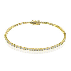 14K I1 (H) Diamond Gold Bracelet (CIRARI)