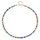 Ethiopian Opal Silver Necklace
