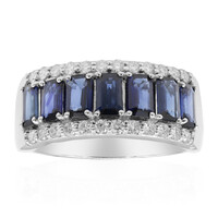 14K Ceylon Blue Sapphire Gold Ring (CIRARI)