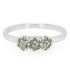 Fancy Diamond Silver Ring