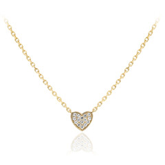 Zircon Silver Necklace