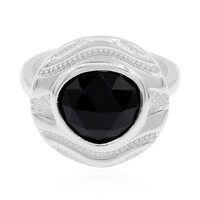 Black Onyx Silver Ring