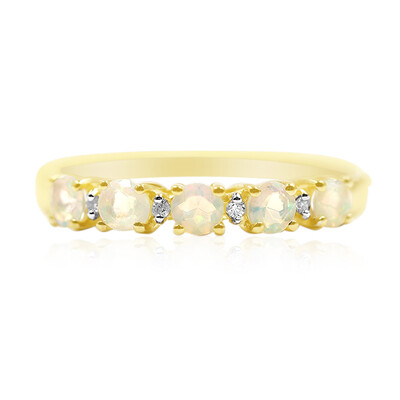 9K Welo Opal Gold Ring