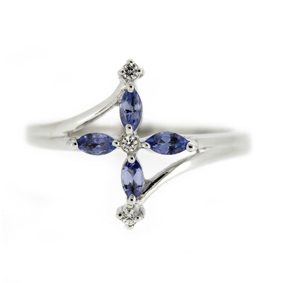 Tanzanite Silver Ring