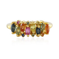 Yellow Sapphire Silver Ring