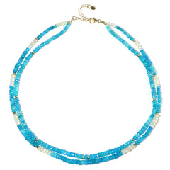 Welo Opal Silver Necklace