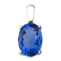 Colour Change Fluorite Silver Pendant