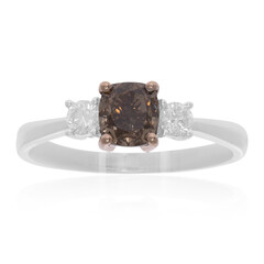 18K SI2 Brown Diamond Gold Ring (CIRARI)