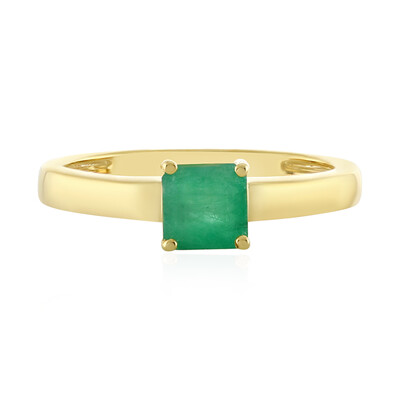 Brazilian Emerald Silver Ring