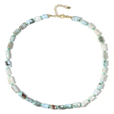 Larimar Silver Necklace