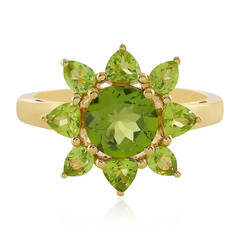 Peridot Silver Ring