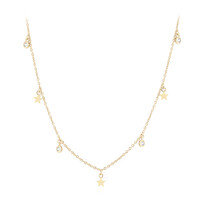 Zircon Silver Necklace