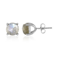 Labradorite Silver Earrings