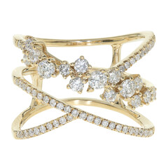 14K I1 (H) Diamond Gold Ring (CIRARI)