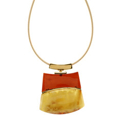 Baltic Amber Silver Necklace