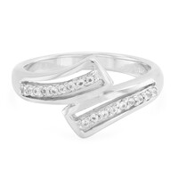 White Sapphire Silver Ring