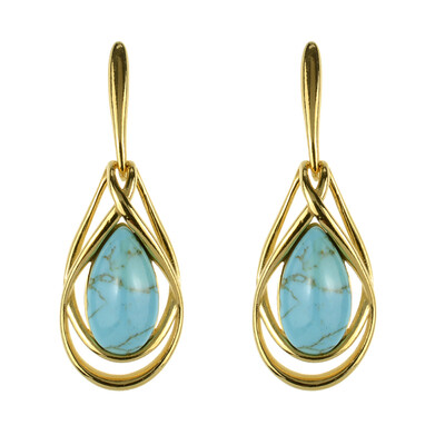Turquoise Silver Earrings (dagen)