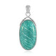 Amazonite Silver Pendant (Bali Barong)
