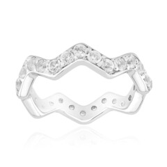 Zircon Silver Ring