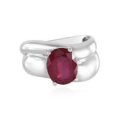 Madagascar Ruby Silver Ring (de Melo)