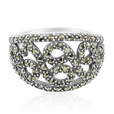 Marcasite Silver Ring