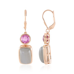 Silver Moonstone Silver Earrings (KM by Juwelo)