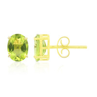 Peridot Silver Earrings