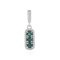 Grandidierite Silver Pendant